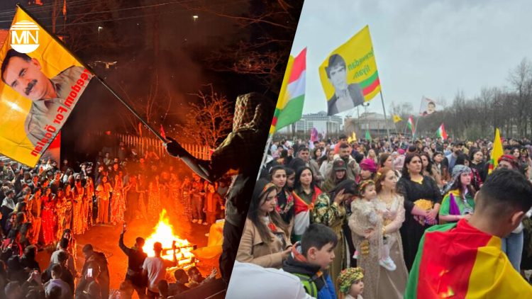 Newroz celebrated across Europe with torchlight marches, cultural events