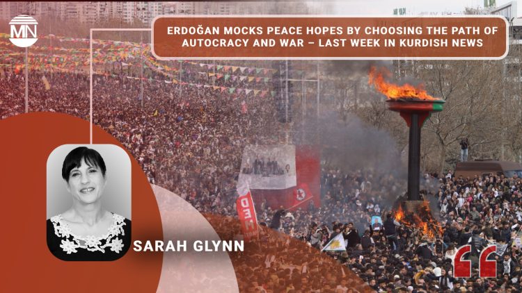 Erdoğan mocks peace hopes by choosing the path of autocracy and war – last week in Kurdish news