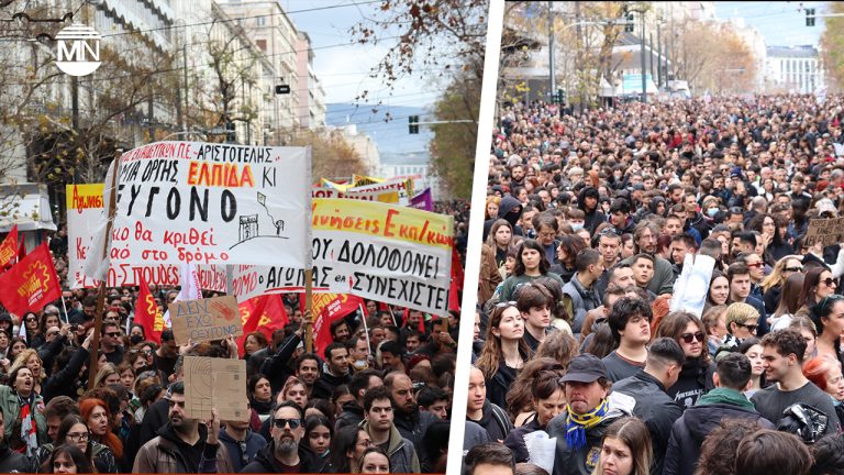 Mass strikes and protests sweep Greece two years after deadly train crash