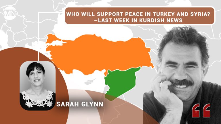 Who will support peace in Turkey and Syria? – last week in Kurdish news