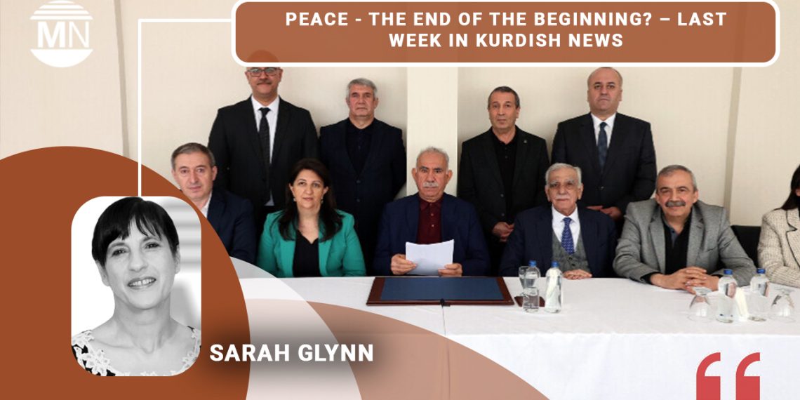 Peace – the end of the beginning? – last week in Kurdish news