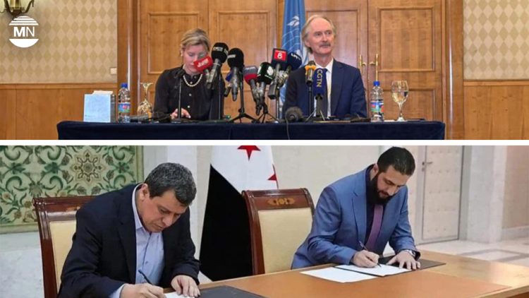 UN and Europe welcome SDF-Damascus deal, urging minority rights in unified Syria