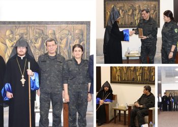 SDF’s Mazloum Abdi meets delegation from Armenian Orthodox Archdiocese to discuss coexistence, stability