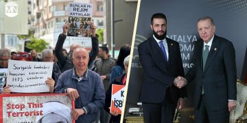 Syria’s transitional leader attends Turkey forum as Alawite protests erupt nationwide