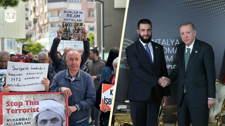 Syria’s transitional leader attends Turkey forum as Alawite protests erupt nationwide