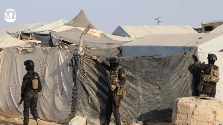 Kurdish-led security forces launch joint operation against ISIS cells at Syria-Iraq border camp