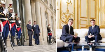 Macron and Barzani discuss Kurdish role in Middle East stability