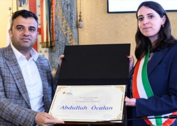 Bologna honours Abdullah Öcalan with symbolic citizenship gesture