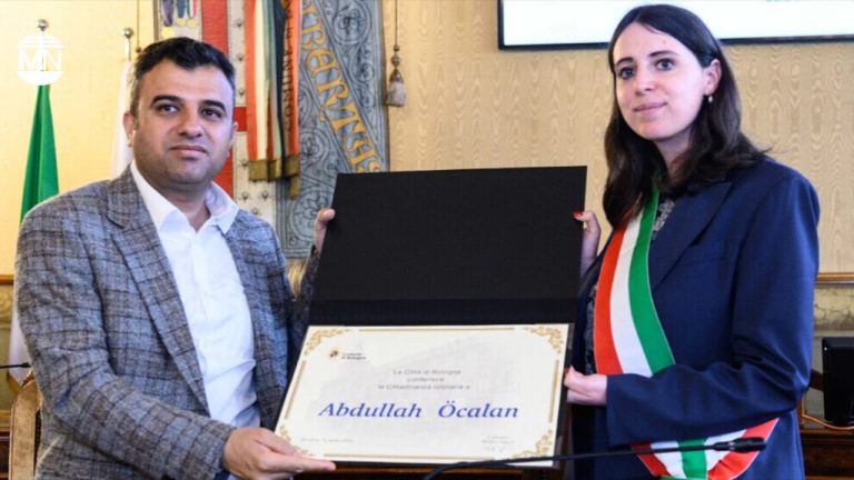 Bologna honours Abdullah Öcalan with symbolic citizenship gesture