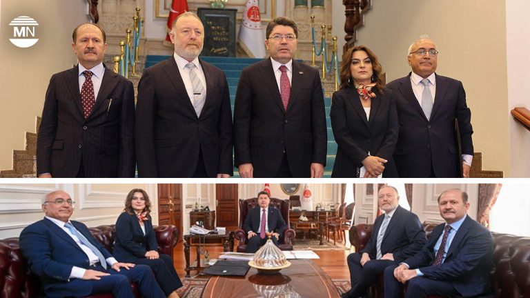BREAKING: DEM MPs meet with Justice Minister Tunç