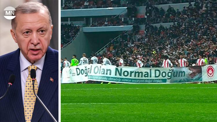 Turkish President Erdoğan defends birth slogan amid backlash from women’s groups