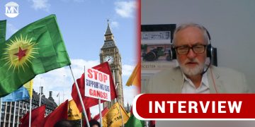 Corbyn calls for UK to halt arms to Israel, back Kurdish rights