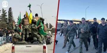Syrian Democratic Forces leaders meet protesters at Tishreen Dam amid Turkish threats