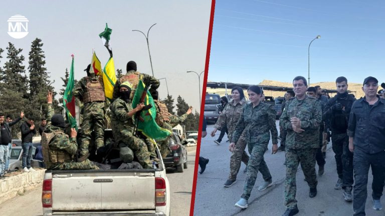 Syrian Democratic Forces leaders meet protesters at Tishreen Dam amid Turkish threats