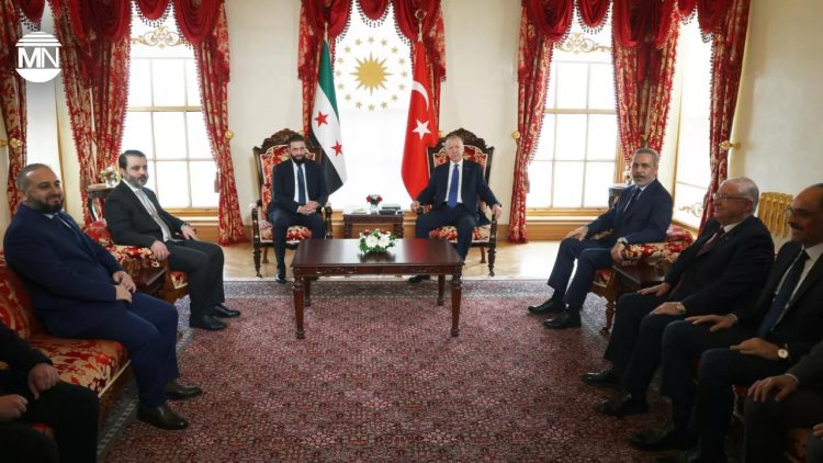 Erdoğan meets Syria’s interim leader al-Sharaa in İstanbul as sanctions ease
