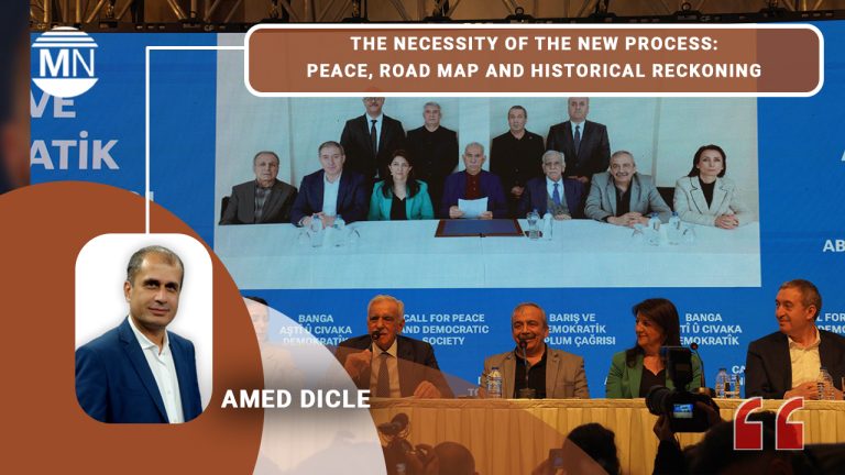 The necessity of the new process: Peace, road map and historical reckoning