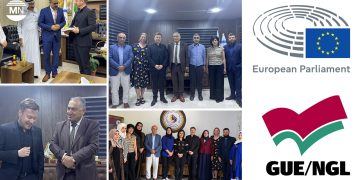 EU Parliament Left co-chair leads landmark delegation to North and East Syria