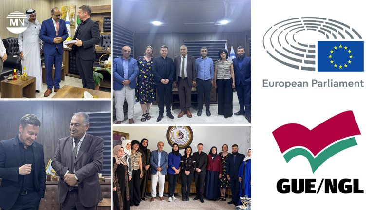 EU Parliament Left co-chair leads landmark delegation to North and East Syria