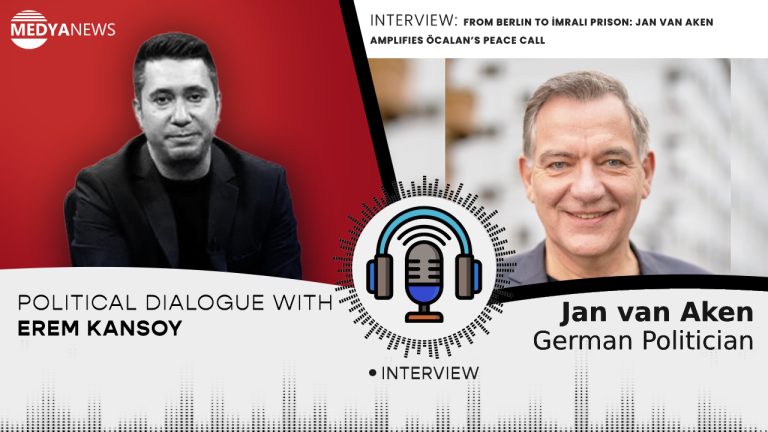 From Berlin to İmralı Prison: Jan van Aken amplifies Öcalan’s peace call