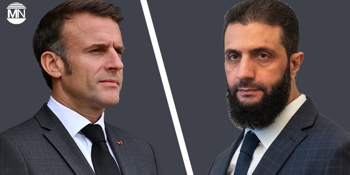 Al-Sharaa seeks Western support in Paris talks with Macron