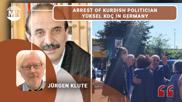 Arrest of Kurdish politician Yüksel Koç in Germany