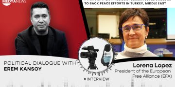 EFA President Lorena Lopez urges EU to back peace efforts in Turkey, Middle East