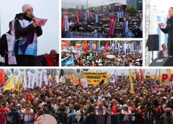 Thousands gather in İstanbul to mark May Day with calls for workers’ rights, democracy