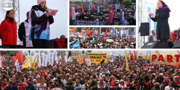 Thousands gather in İstanbul to mark May Day with calls for workers’ rights, democracy