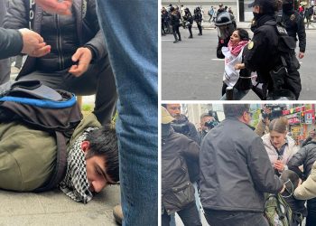 Police detain hundreds during banned May Day march to İstanbul’s Taksim Square