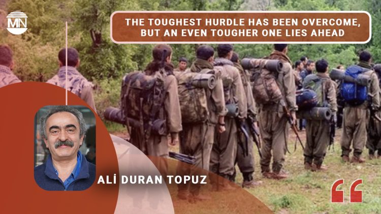 The toughest hurdle has been overcome, but an even tougher one lies ahead