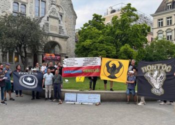 Pontic Greek youth in Zurich mark 19 May as genocide