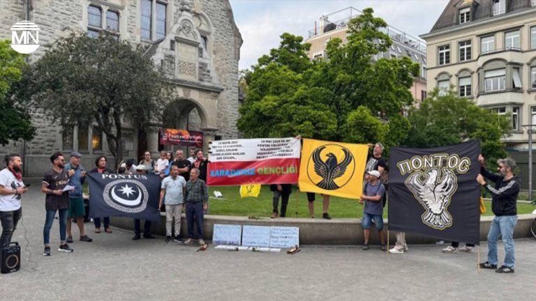 Pontic Greek youth in Zurich mark 19 May as genocide