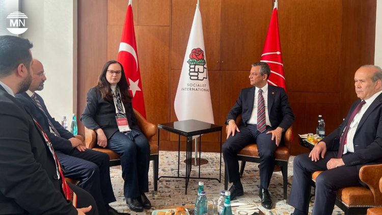 PUK, CHP discuss Kurdish peace after the Socialist International summit
