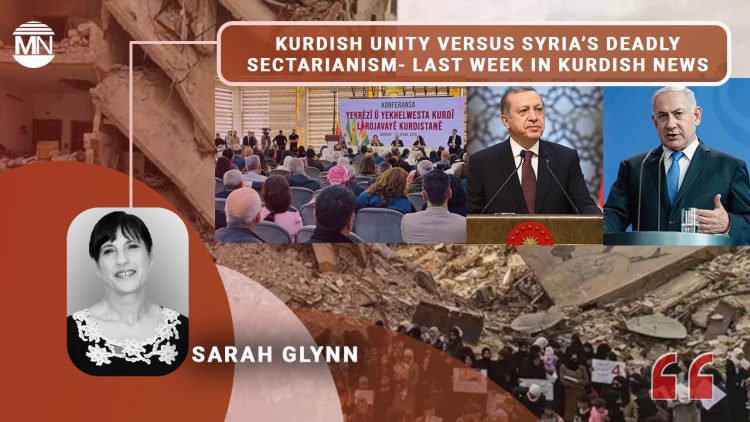 Kurdish unity versus Syria’s deadly sectarianism- last week in Kurdish news