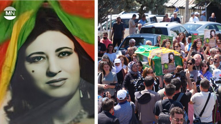Legendary Kurdish singer Ayşe Şan buried in homeland 29 years after death