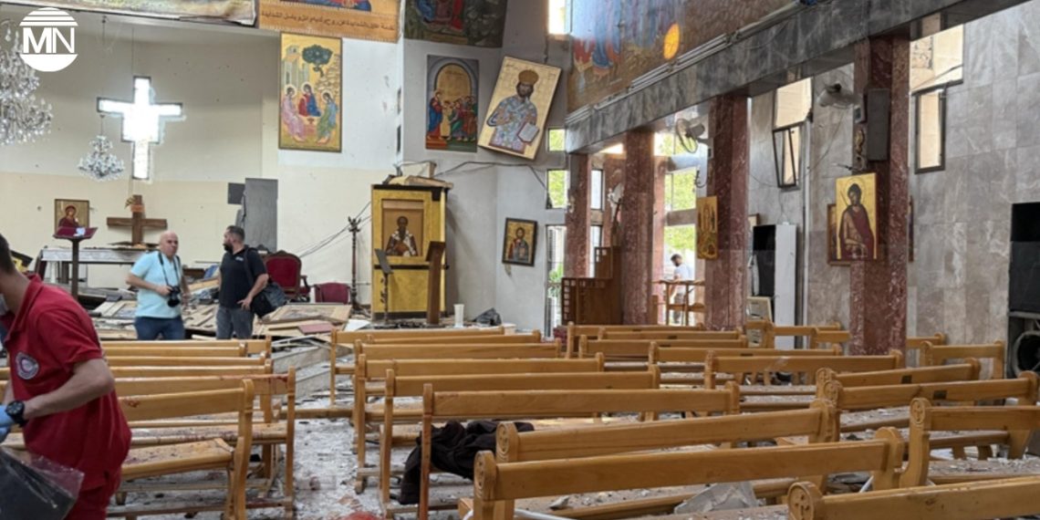 Suicide bombing at Damascus church kills at least 30 worshippers