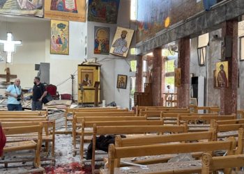 Suicide bombing at Damascus church kills at least 30 worshippers