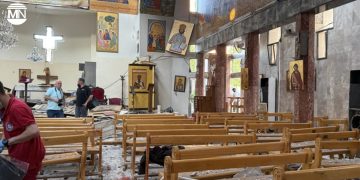 Suicide bombing at Damascus church kills at least 30 worshippers