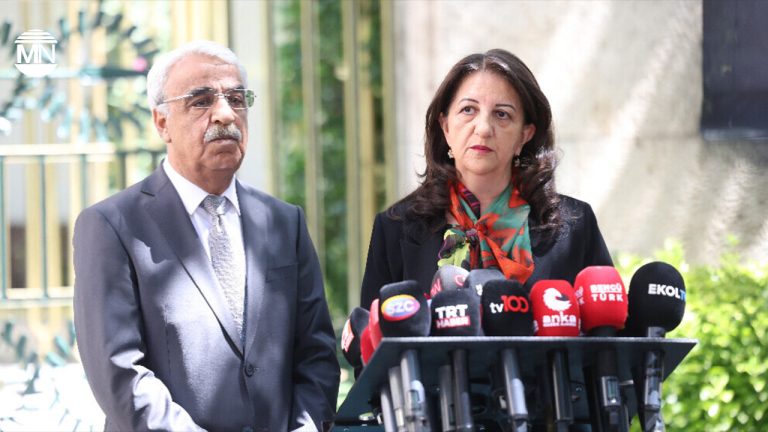 DEM Party İmralı delegation meets Parliament Speaker to advance peace process