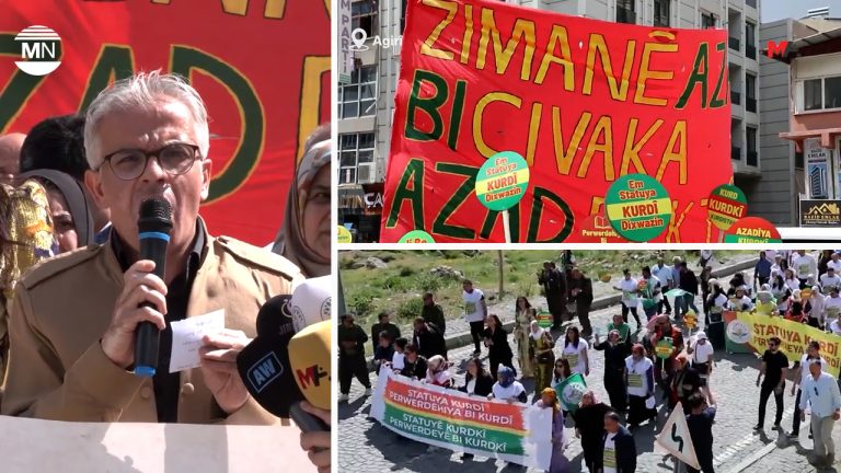 Kurdish groups demand language rights at historic pilgrimage in Ağrı, Turkey