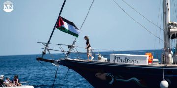 Aid ship Madleen sails for Gaza to challenge Israeli blockade
