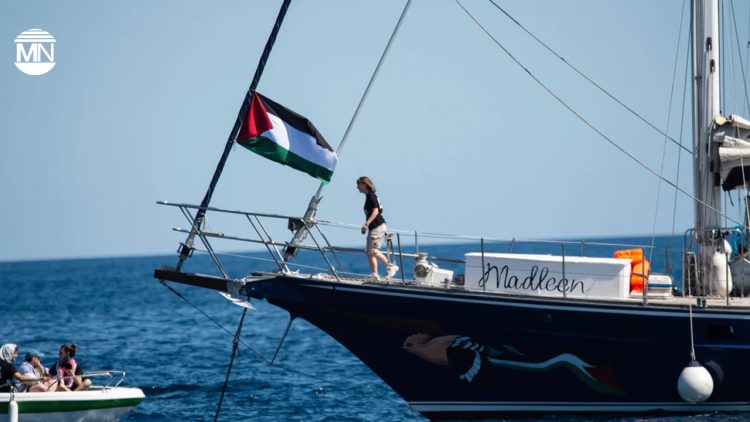 Aid ship Madleen sails for Gaza to challenge Israeli blockade