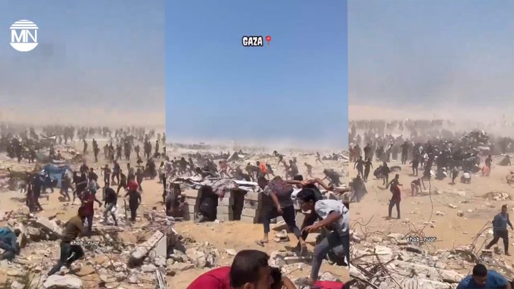 Starving Gazans killed by Israeli strikes while seeking aid