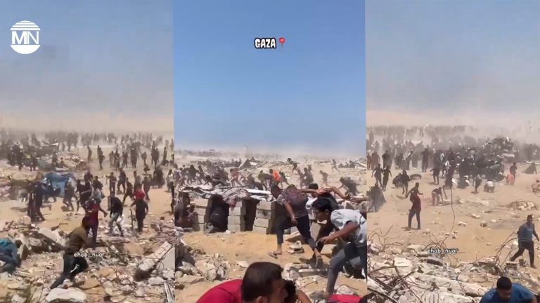 Starving Gazans killed by Israeli strikes while seeking aid