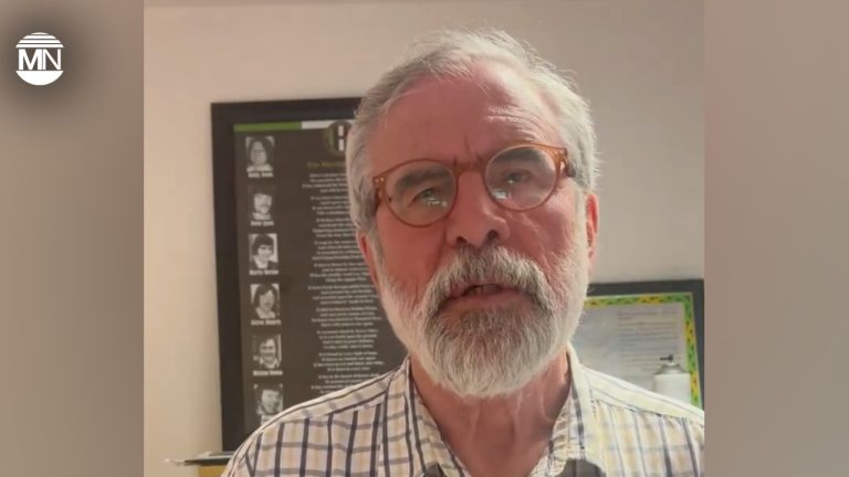 Gerry Adams video message backs Kurdish-Turkish peace efforts