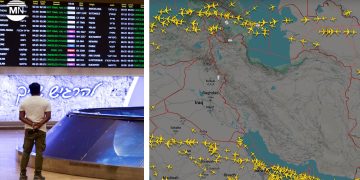 Airlines reroute and suspend flights after Israeli strikes prompt Middle East airspace closures
