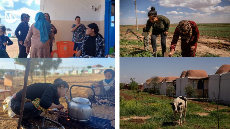 A recent report: Women reclaim power in Syria’s Jinwar village project