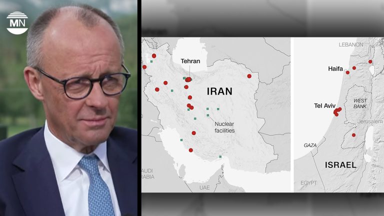 Germany’s Merz: Iran regime must end, Israel acts for West