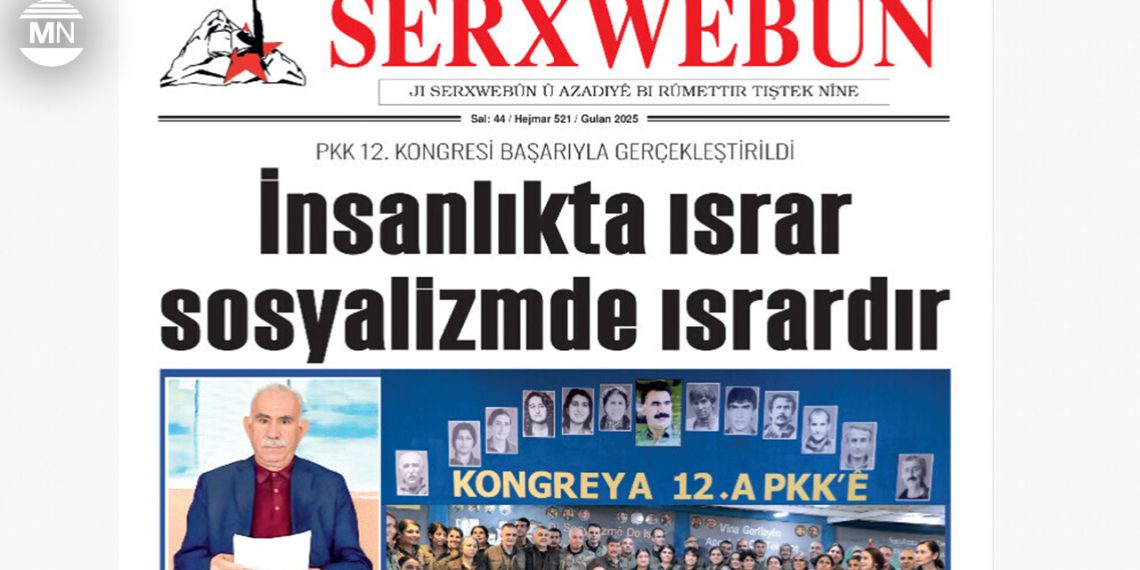 Serxwebûn magazine publishes Öcalan’s perspectives sent to PKK congress in historic last edition