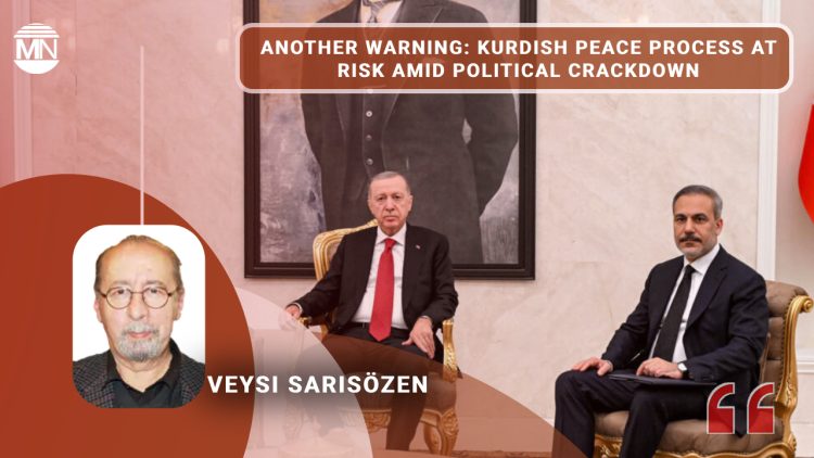 Another warning: Kurdish peace process at risk amid political crackdown